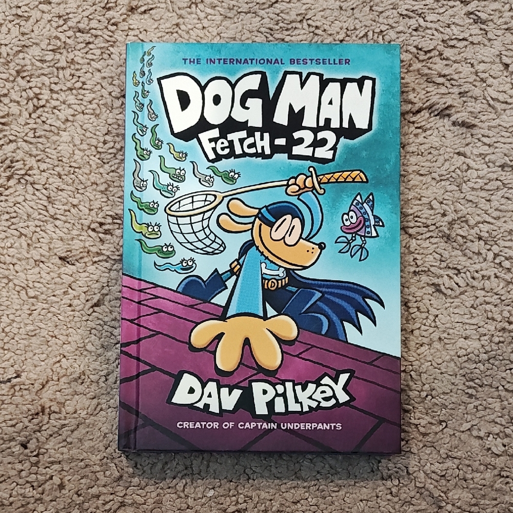 Dog Man Fetch-22 by Dav Filkey